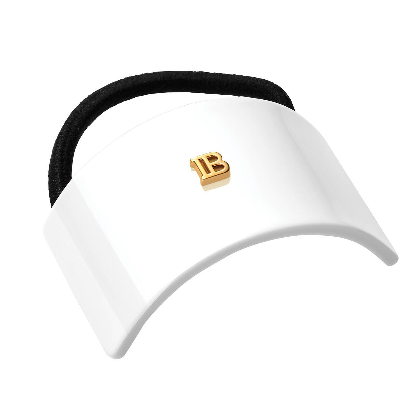 Balmain Hair Couture Elastique pour Cheveux White Gumka do włosów Biała 5 cm x 3,1 cm