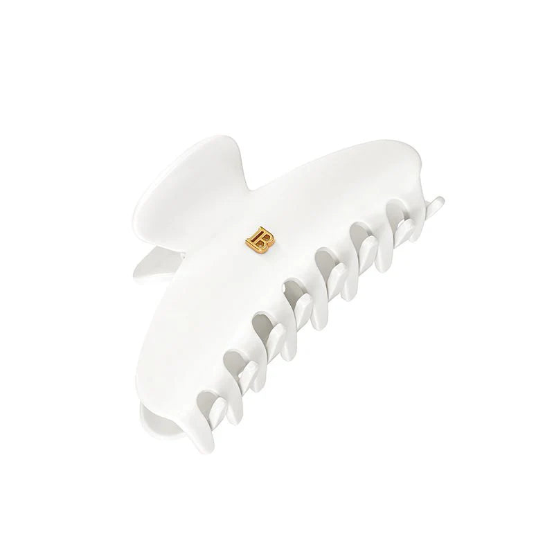 Balmain Hair Couture Pince à Cheveux Medium White Klamerka do włosów M Biala Średnia 9 cm