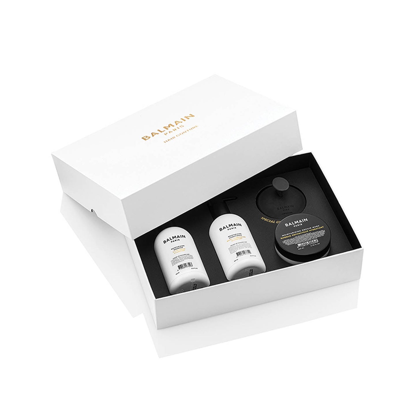 Balmain Hair Couture Moisturizing Care Set Zestaw nawilżający z masażerem