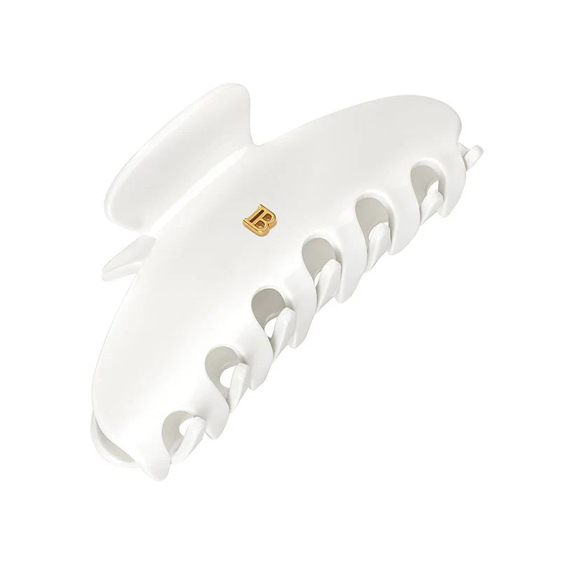 Balmain Hair Couture Pince à Cheveux Large White Klamerka do włosów L Biała duża 10 cm