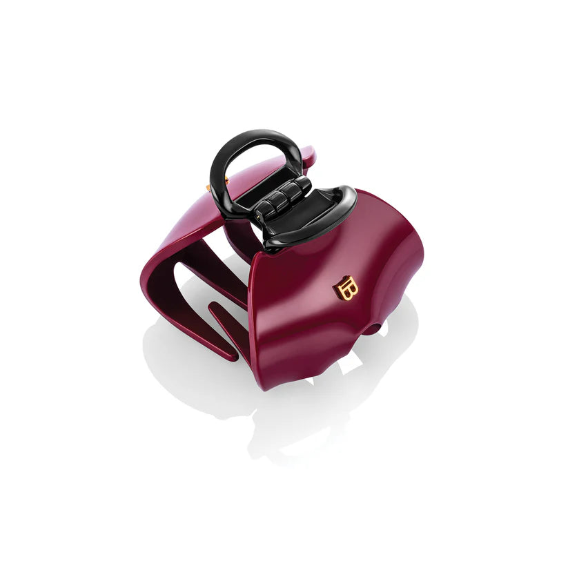 Balmain Hair Couture Pince à Cheveux Impériale klamerka Velvet Burgundy 6,5 cm