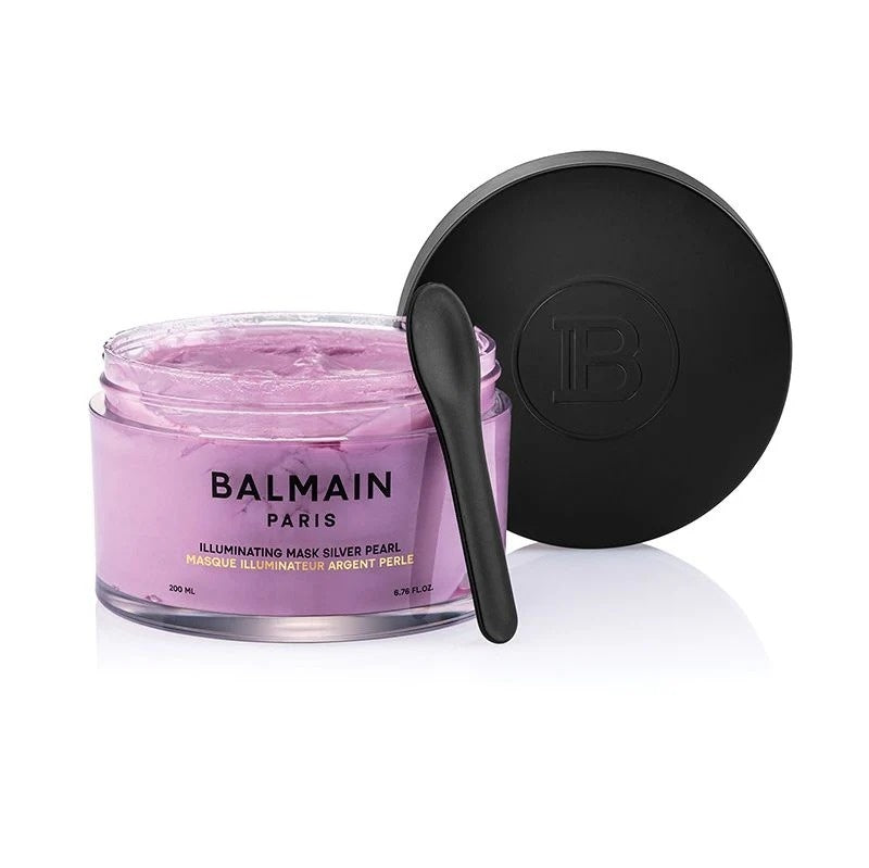 Balmain Hair Couture Illuminating Mask Silver Pearl Rozświetlająca maska Srebrna Perła 200 ml
