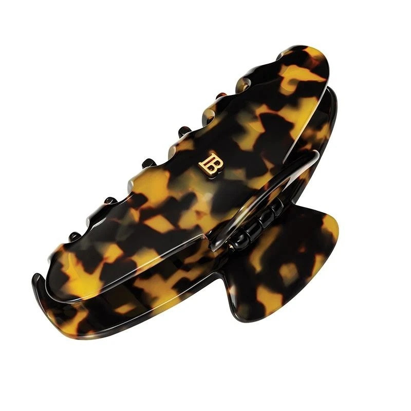 Balmain Hair Couture Pince à Cheveux Large Tortoise Klamerka do włosów L Skorupa Żółwia Duża 10 cm