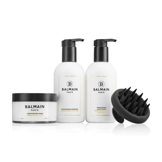 Balmain Hair Couture Moisturizing Care Set Zestaw nawilżający z masażerem