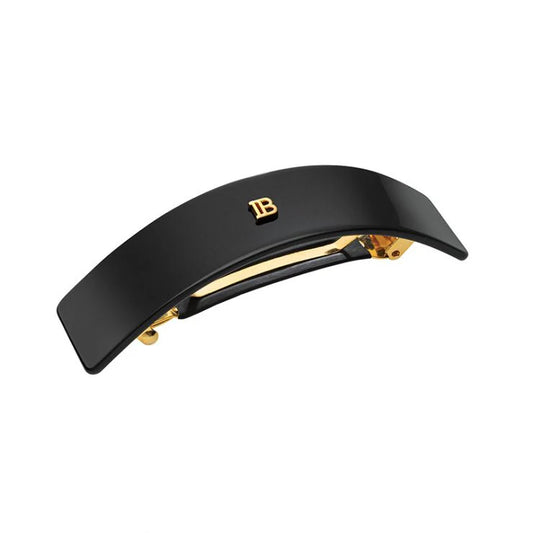 Balmain Hair Couture Barrette pour Cheveux Large Black Klamra do włosów L Czarna 9,6 cm x 2,4 cm