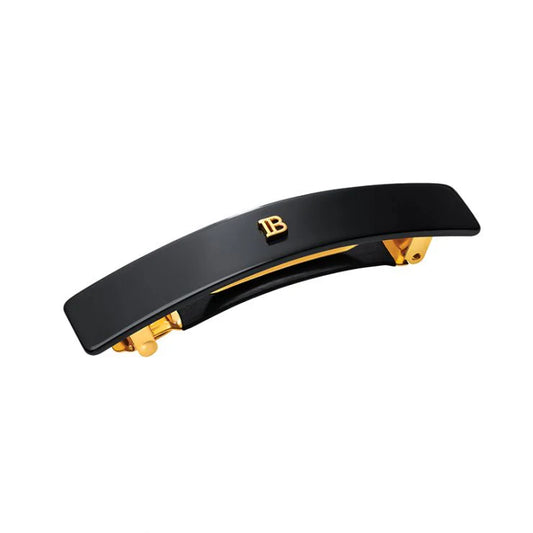 Balmain Hair Couture Barrette pour Cheveux Medium Black Klamra do włosów M Czarna 9,6 cm x 1,6 cm