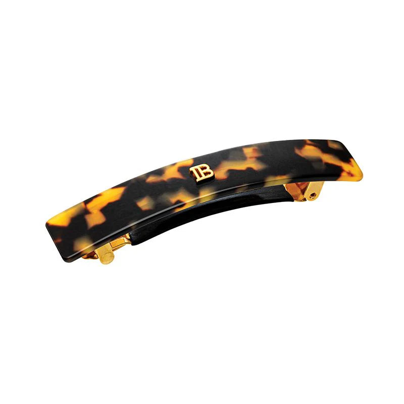 Balmain Hair Couture Barrette pour Cheveux Medium Tortoise Klamra do włosów M Skorupa Żółwia 9,6 cm