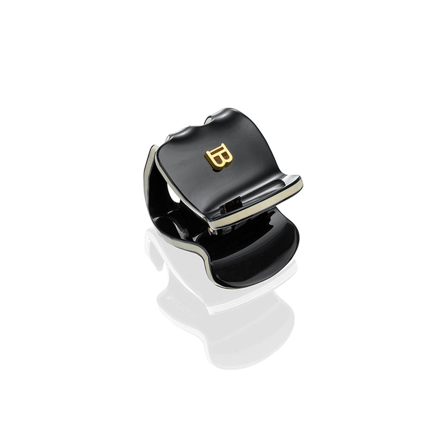 Balmain Hair Couture Pince à Cheveux Extra Small Black/White Klamerka do włosów XS czarno/biała 3 cm