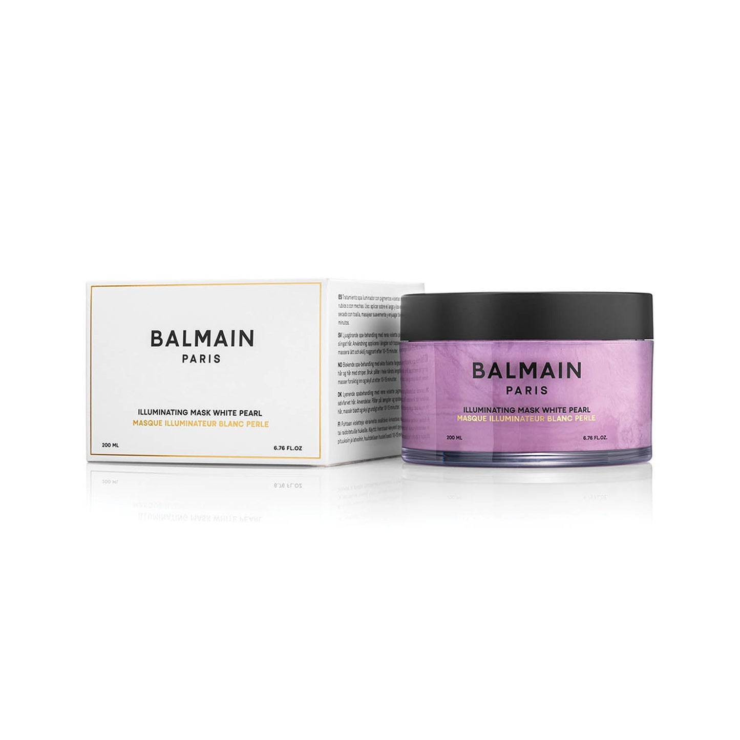 Balmain Hair Couture Illuminating Mask White Pearl Rozświetlająca maska Biala Perła 200 ml