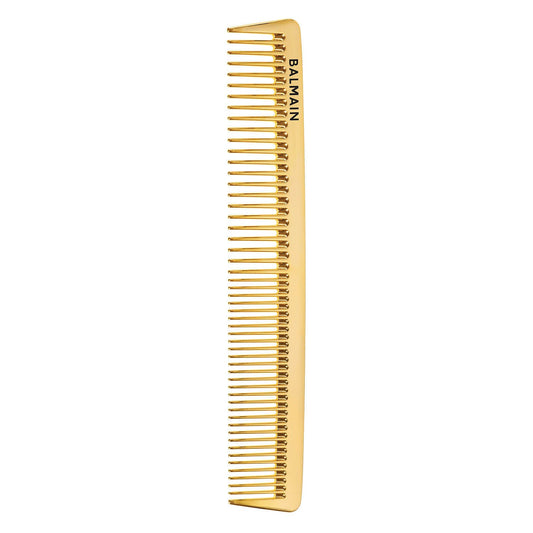 Balmain Hair Couture 14K Gold Plated Cutting Comb Golden Grzebień do strzyżenia złoty